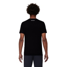 Mammut Hiking T-shirt Core Logo (made from recycled polyester and organic cotton) black Men